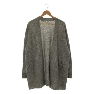 Acne Studios / アクネストゥディオズ | RAYA SH MOHAIR モヘア ロングカーディガン | XS | グレー | レディース(カーディガン)