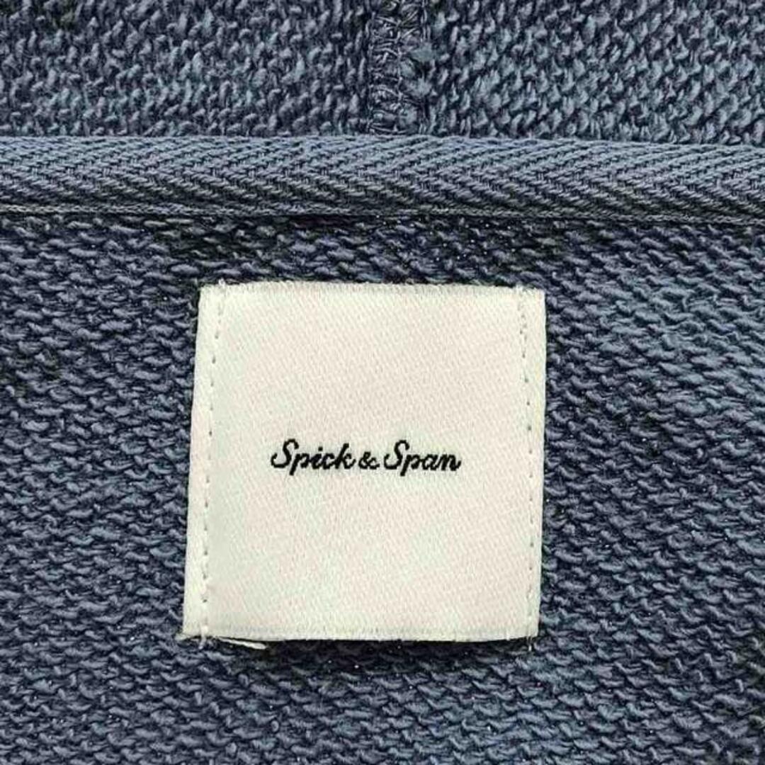 Spick & Span(スピックアンドスパン)のSpick and Span / スピックアンドスパン | 2020SS | 裏毛ガウン スウェットカーディガン | F | ブルー | レディース レディースのトップス(カーディガン)の商品写真