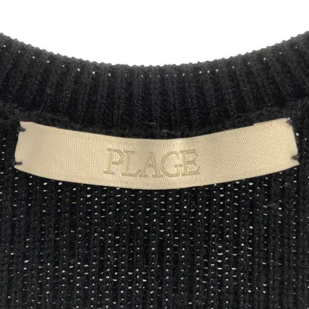 Plage(プラージュ)のPlage / プラージュ | 2023AW | Tuck Sleeve ニット | F | ブラック | レディース レディースのトップス(ニット/セーター)の商品写真