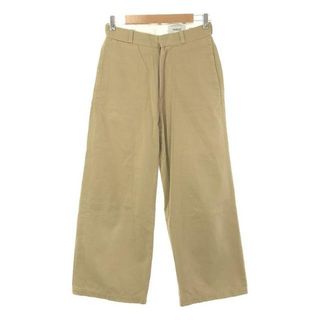 ヤエカ(YAECA)のYAECA / ヤエカ | CHINO CLOTH PANTS WIDE パンツ | 28 | ベージュ | レディース(その他)