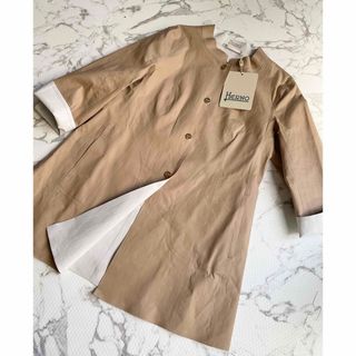 HERNO - 【新品】HERNO リバーシブルトレンチコート 金ボタン