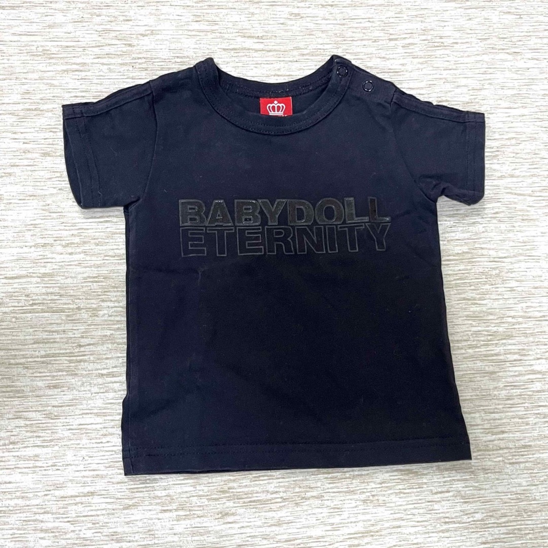 BABYDOLL(ベビードール)のBABY DOLL  2点セット(90㎝) キッズ/ベビー/マタニティのキッズ服男の子用(90cm~)(Tシャツ/カットソー)の商品写真