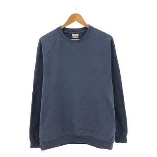 スティーブンアラン(steven alan)のsteven alan / スティーブンアラン | URAKE FREEDOM SLEEVE CREW NECK SWEAT BOLD 裏毛 フリーダムスリーブ クルーネックスウェット | L | ブルー | メンズ(スウェット)