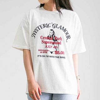 ヒステリックグラマー(HYSTERIC GLAMOUR)のHYSTERIC GLAMOUR SUPERSOUND オーバーTee M(Tシャツ/カットソー(半袖/袖なし))