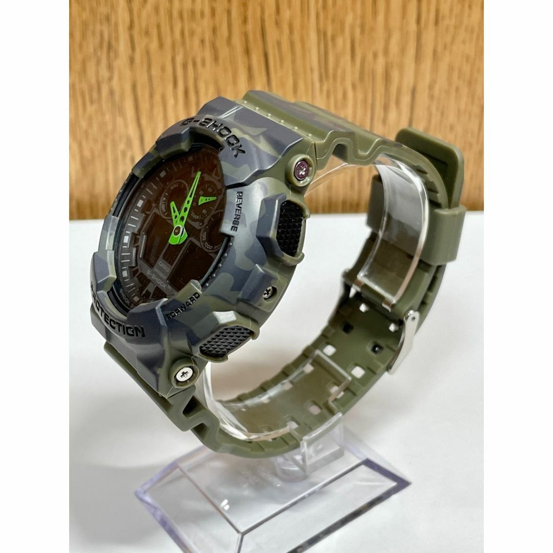 G-SHOCK(ジーショック)のCASIO G-SHOCK GA-100C カモフラ 電池新品 メンズの時計(腕時計(デジタル))の商品写真