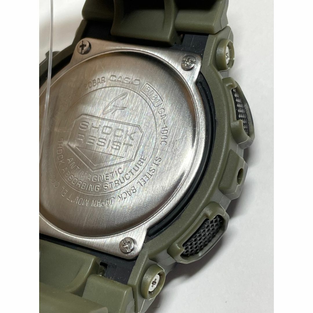 G-SHOCK(ジーショック)のCASIO G-SHOCK GA-100C カモフラ 電池新品 メンズの時計(腕時計(デジタル))の商品写真
