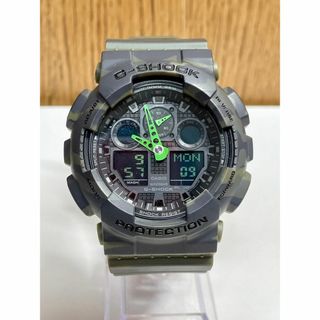 CASIO G-SHOCK GA-100C カモフラ 電池新品