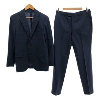 トゥモローランド(TOMORROWLAND)の【美品】  TOMORROWLAND / トゥモローランド | × Loro Piana / ロロピアーナ PILGRIM セットアップ スーツ / ウールシルク 2B テーラードジャケット / スラックスパンツ / フォーマル | 46 | ネイビー系 | メンズ(その他)