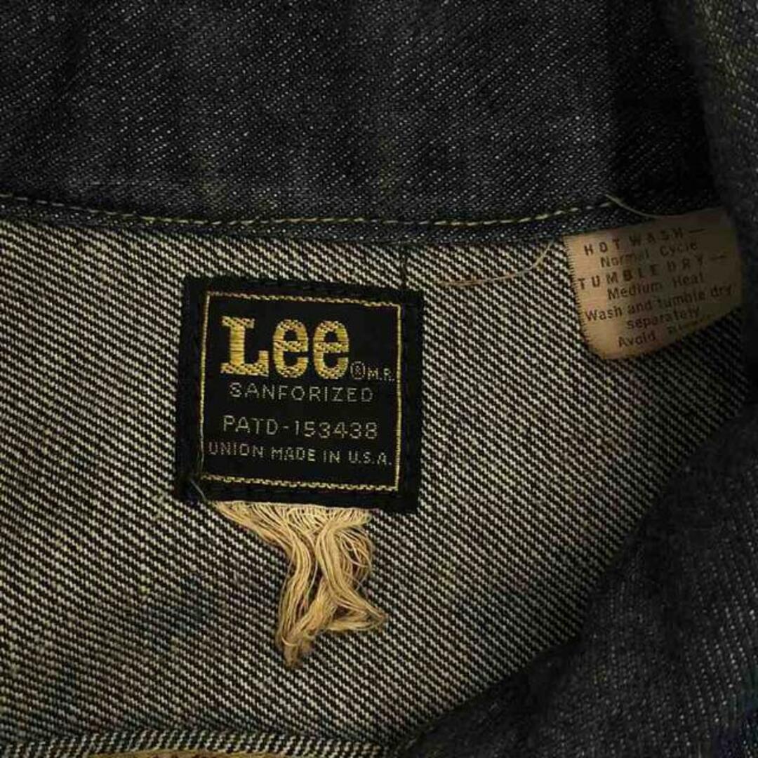 Lee / リー | 70s~80s ヴィンテージ USA製 四角黒タグ PATD Lee / リー | 70s~80s ヴィンテージ USA製 四角黒タグ PATD