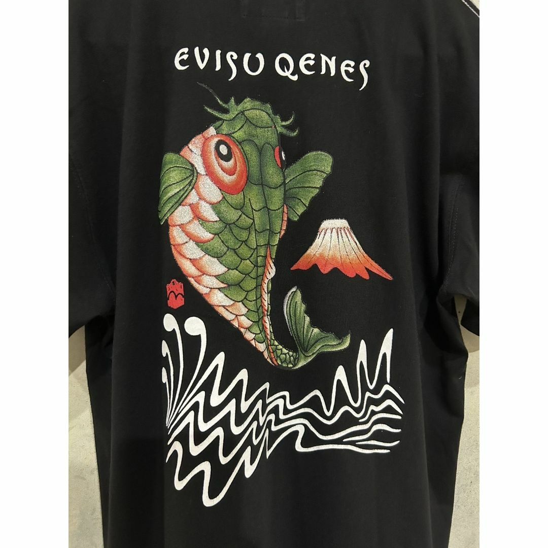 EVISU(エビス)の＊エヴィス EVISU 和柄 魚 富士 プリント 半袖Tシャツ トップス 40 メンズのトップス(Tシャツ/カットソー(半袖/袖なし))の商品写真
