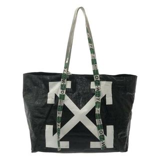 オフホワイト(OFF-WHITE)のOff-White / オフホワイト | IS BIG COMMERCIAL TOTE / コマーシャルプリント トートバッグ | O/S | black | メンズ(トートバッグ)