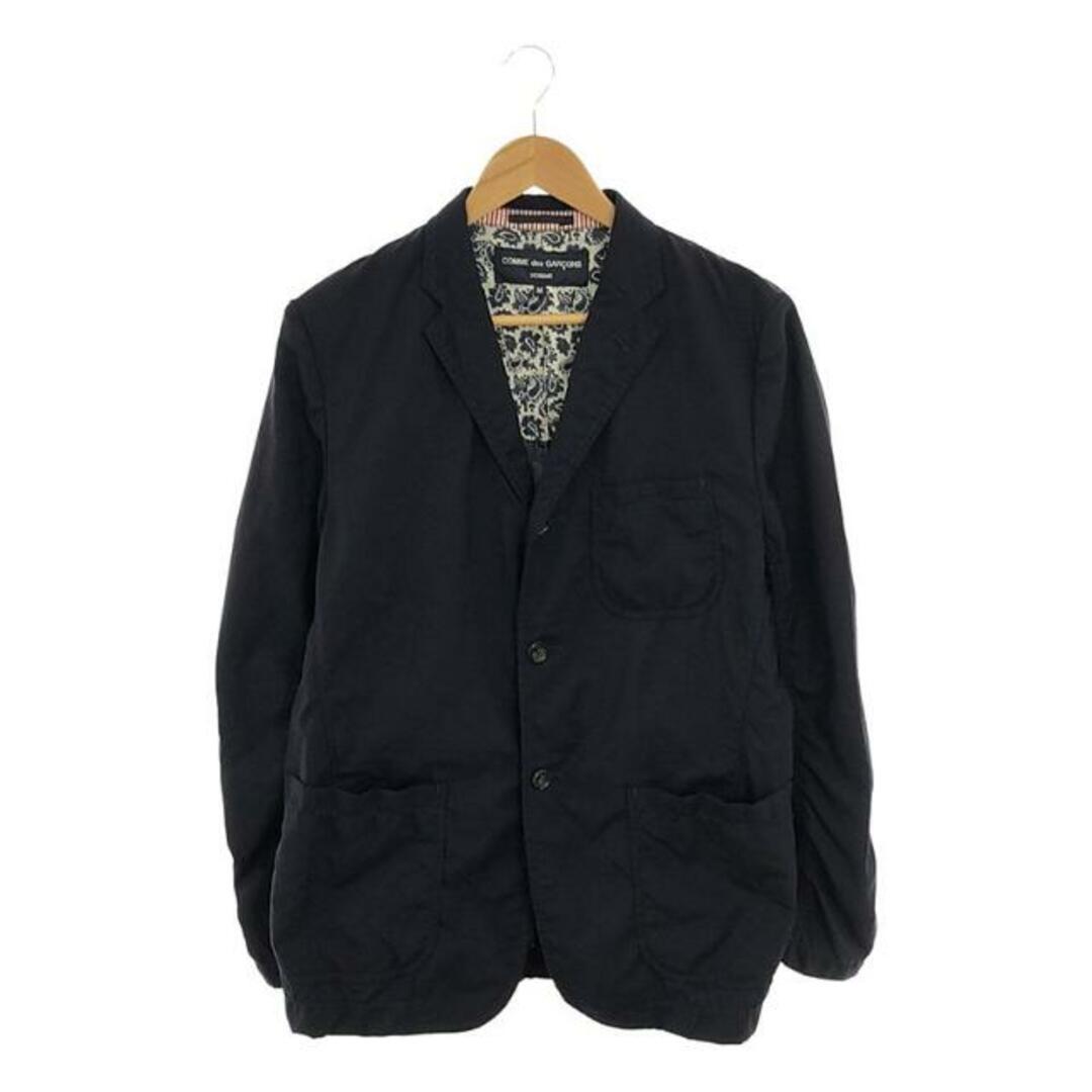 COMME des GARCONS HOMME(コムデギャルソンオム)のCOMME des GARCONS HOMME / コムデギャルソンオム | 2013SS | 3B シングルブレスト テーラードジャケット | M | ネイビー | メンズ メンズのジャケット/アウター(その他)の商品写真