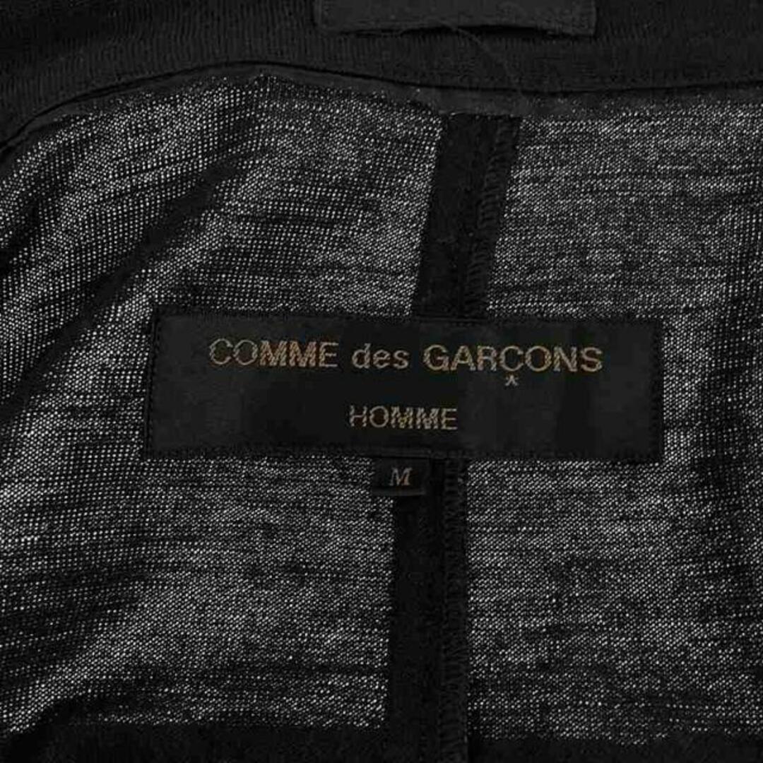 COMME des GARCONS HOMME(コムデギャルソンオム)のCOMME des GARCONS HOMME / コムデギャルソンオム | AD1998 | 90s ヴィンテージ ウール ニット 3B ジャケット | M | ブラック | メンズ メンズのジャケット/アウター(その他)の商品写真