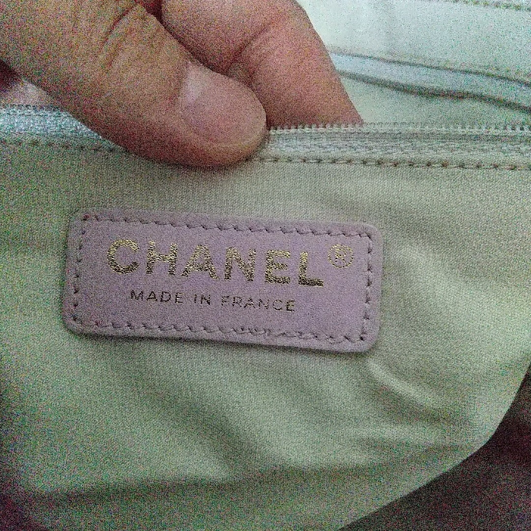 CHANEL(シャネル)のシャネル ニュートラベルライントートバッグ ピンク レディースのバッグ(トートバッグ)の商品写真