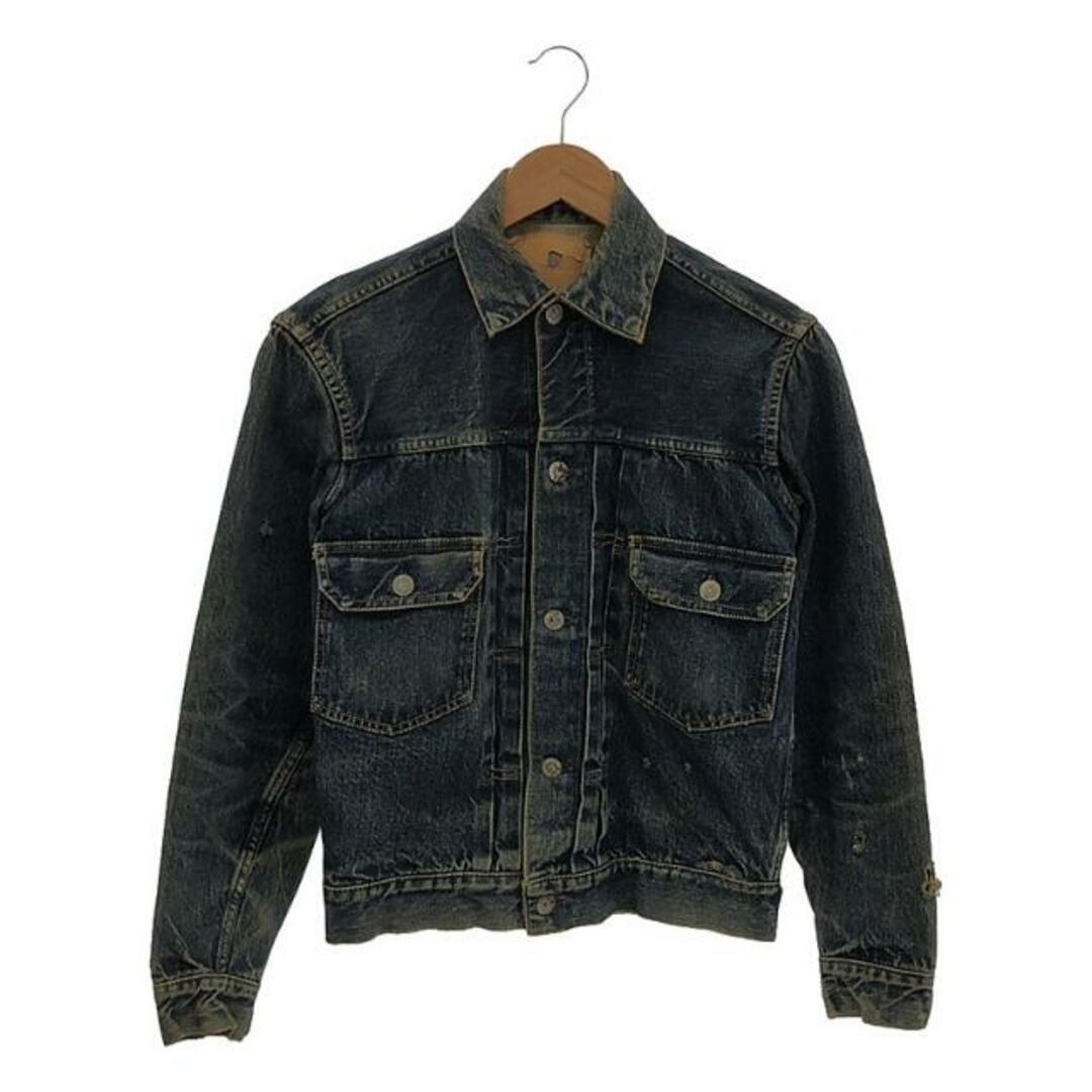 Levi's(リーバイス)のLevi's / リーバイス | 50s～60s ヴィンテージ 507XX 2nd セカンド BigE 均等V 両面タブ 刻印17 紙パッチ デニムジャケット | 34 | インディゴ | メンズ メンズのジャケット/アウター(その他)の商品写真