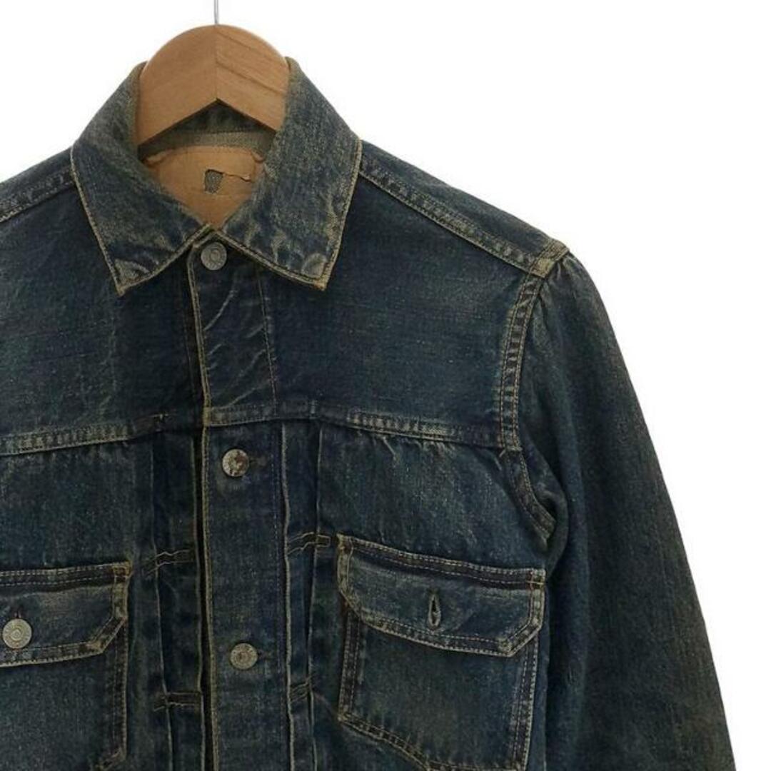 Levi's(リーバイス)のLevi's / リーバイス | 50s～60s ヴィンテージ 507XX 2nd セカンド BigE 均等V 両面タブ 刻印17 紙パッチ デニムジャケット | 34 | インディゴ | メンズ メンズのジャケット/アウター(その他)の商品写真