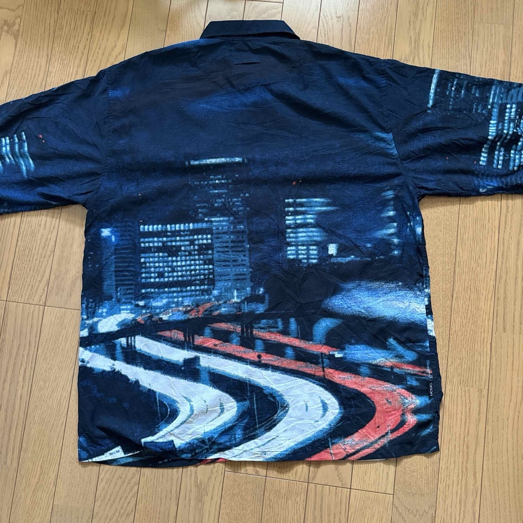 DADA(ダダ)のDAMANI  DADA  半袖シャツ　Lサイズ　XL 相当　90s  レア メンズのトップス(シャツ)の商品写真