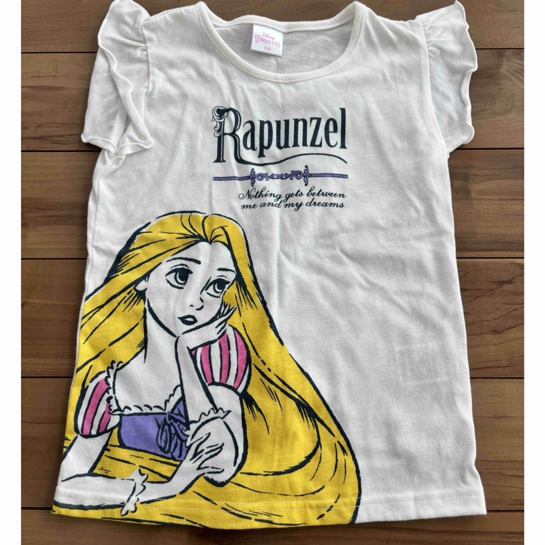 新品未使用　ラプンツェル　tシャツ ディズニー キッズ/ベビー/マタニティのキッズ服女の子用(90cm~)(Tシャツ/カットソー)の商品写真