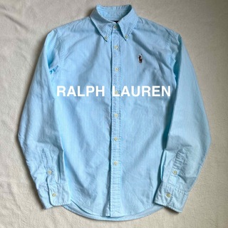 Ralph Lauren - ラルフローレン ポニー刺繍 オックスフォード  ストライプシャツ  BD