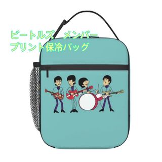 ビートルズ(THE BEATLES)のthe beatles ビートルズ　メンバー　プリント　保温　保冷　バッグ　新品(その他)