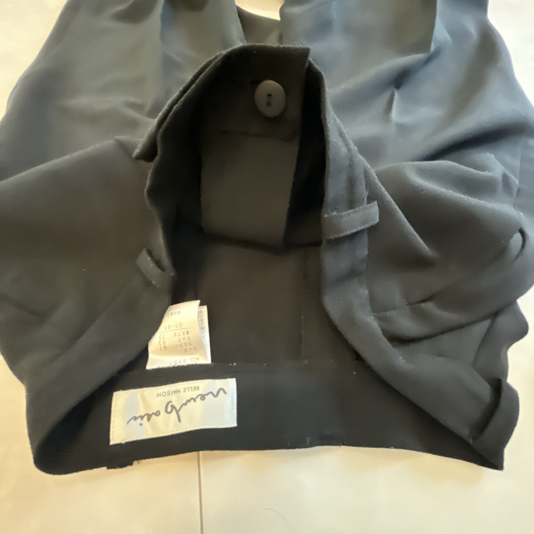 ベルメゾン(ベルメゾン)のベルメゾン 上下セット パンツ スーツ セット Lサイズ ジャケット ブラック レディースのフォーマル/ドレス(スーツ)の商品写真