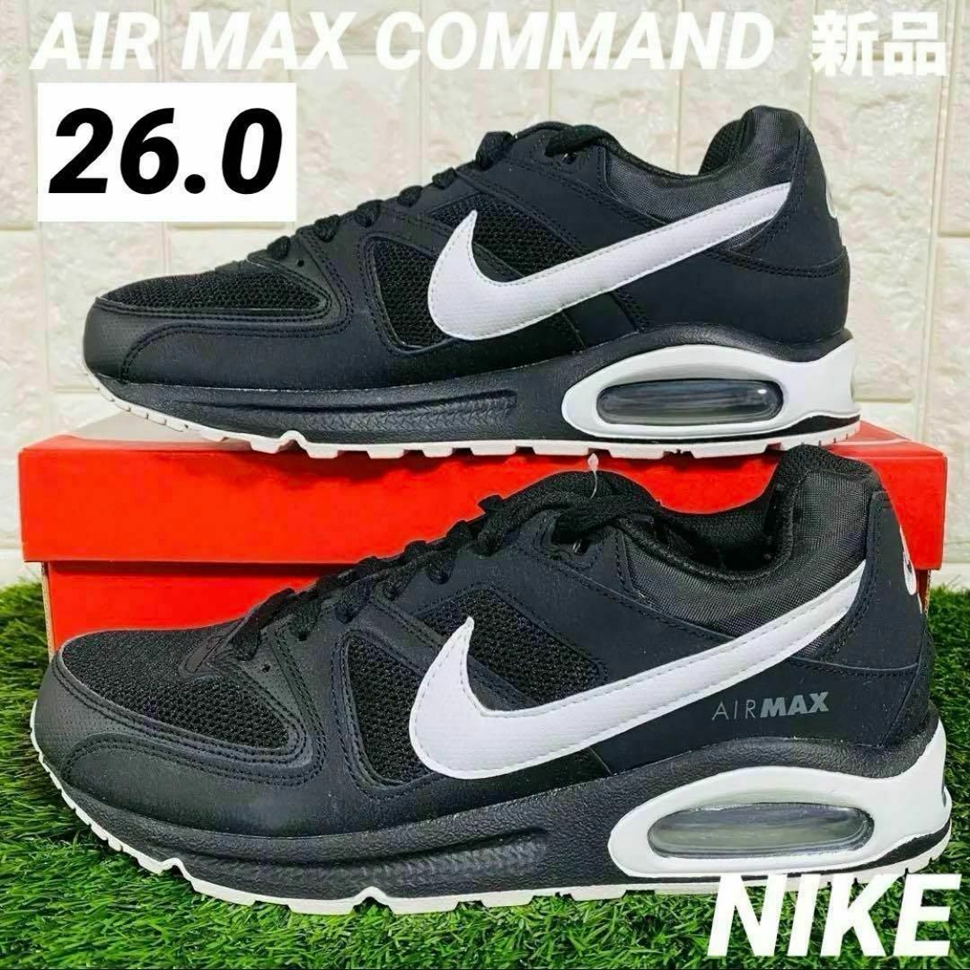 NIKE(ナイキ)の新品 NIKE　エアマックス コマンド ブラック　黒　26cm メンズの靴/シューズ(スニーカー)の商品写真