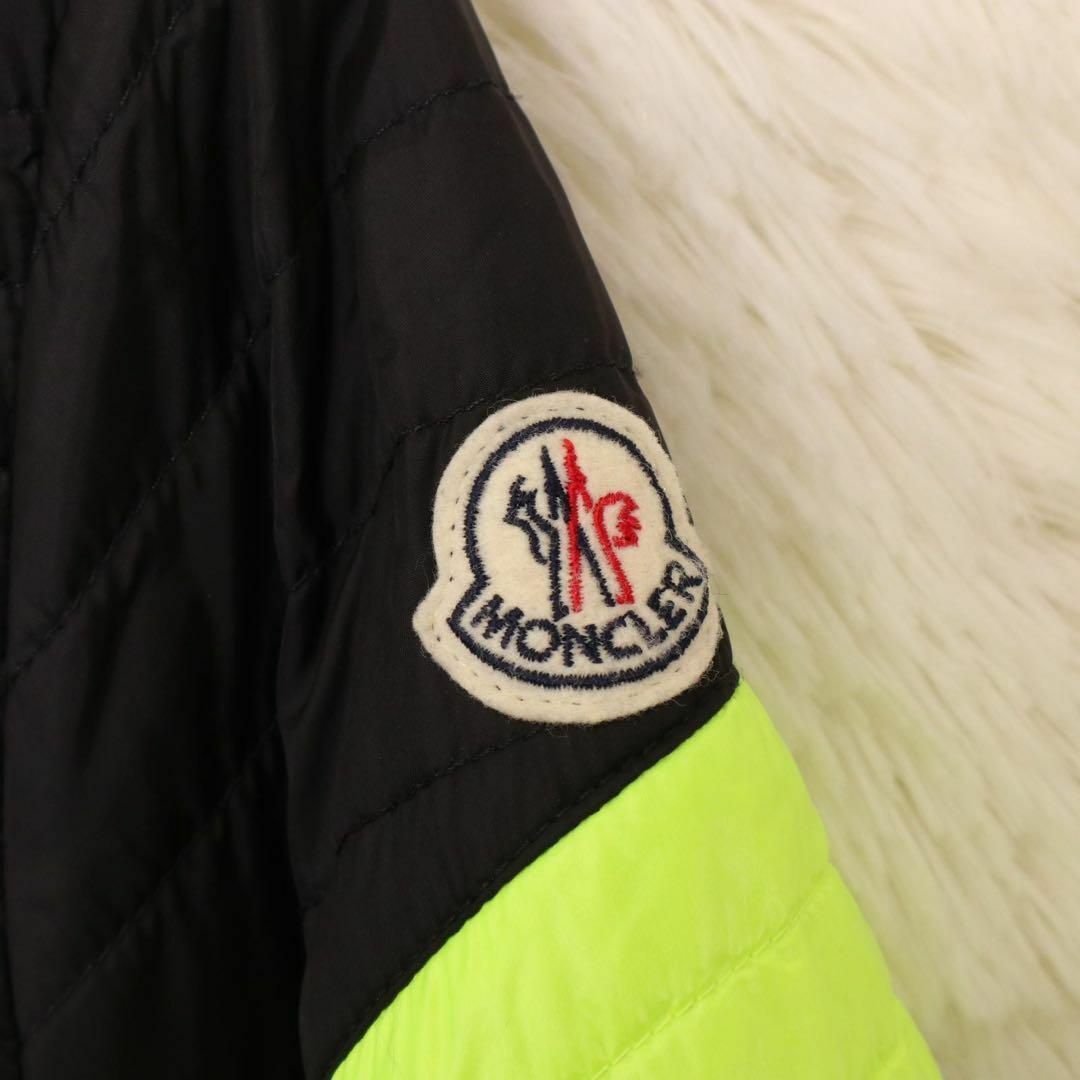 MONCLER(モンクレール)のモンクレール　ROI　シングルライダース　ダウンジャケット　黒　ライン　０サイズ メンズのジャケット/アウター(ダウンジャケット)の商品写真