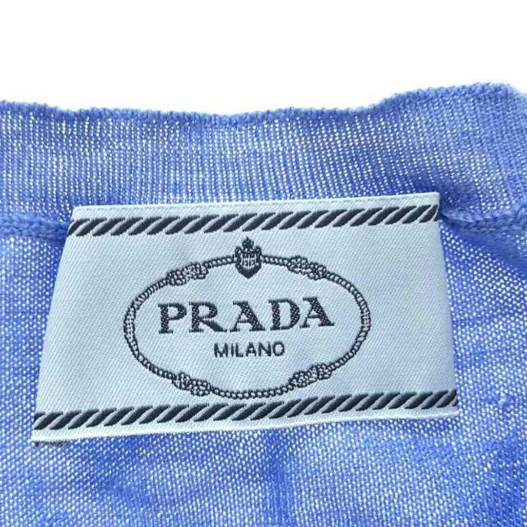 PRADA(プラダ)のPRADA / プラダ | クルーネックニット | 38 | ブルー系 | レディース レディースのトップス(ニット/セーター)の商品写真