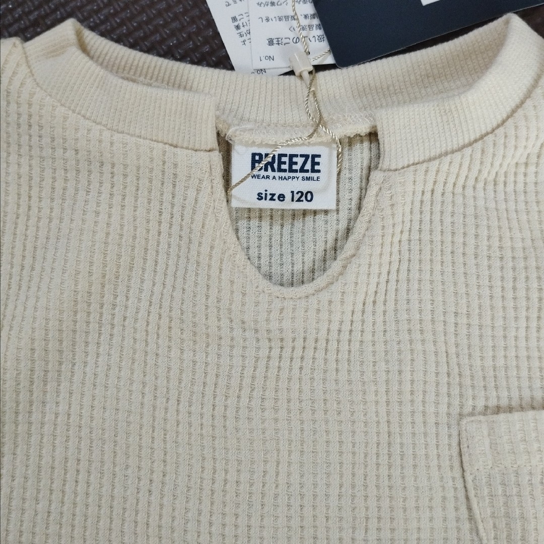 BREEZE(ブリーズ)の新品☆120 サーマルワンピース キッズ/ベビー/マタニティのキッズ服女の子用(90cm~)(ワンピース)の商品写真