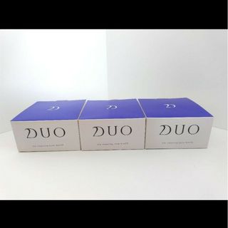 デュオ(DUO)の【3個】 DUO ザ クレンジングバーム　ホワイトa　90g(クレンジング/メイク落とし)