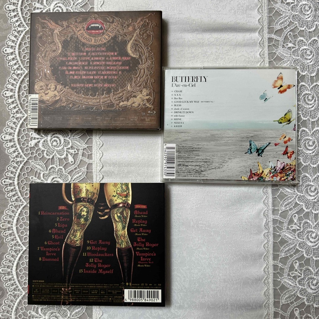 VAMPS  L'Arc〜en〜CielCDセット エンタメ/ホビーのCD(ポップス/ロック(邦楽))の商品写真
