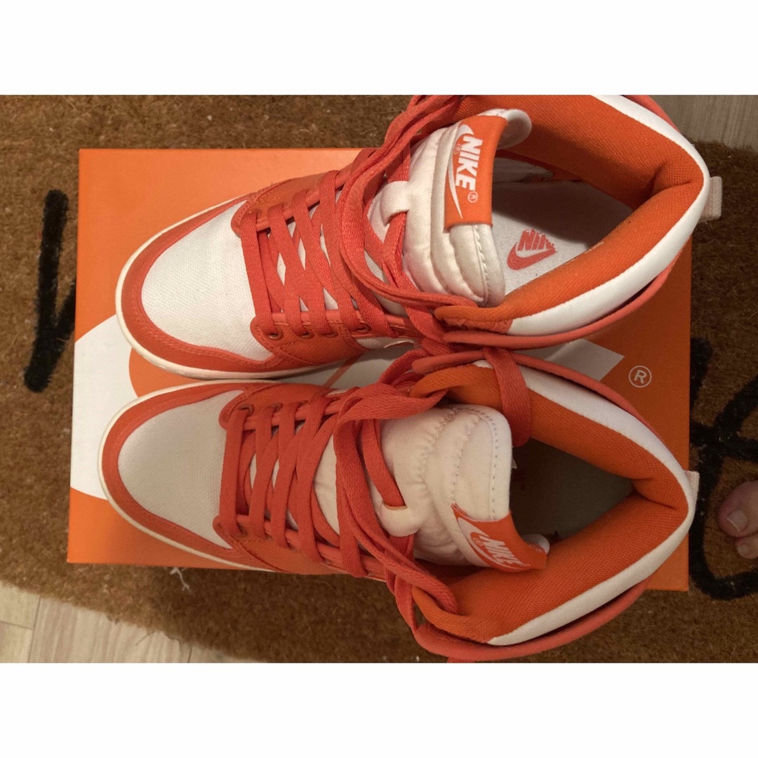 NIKE(ナイキ)の箱ありNIKE Air jordan1 KO ORANGE メンズの靴/シューズ(スニーカー)の商品写真