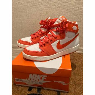 ナイキ(NIKE)の箱ありNIKE Air jordan1 KO ORANGE(スニーカー)