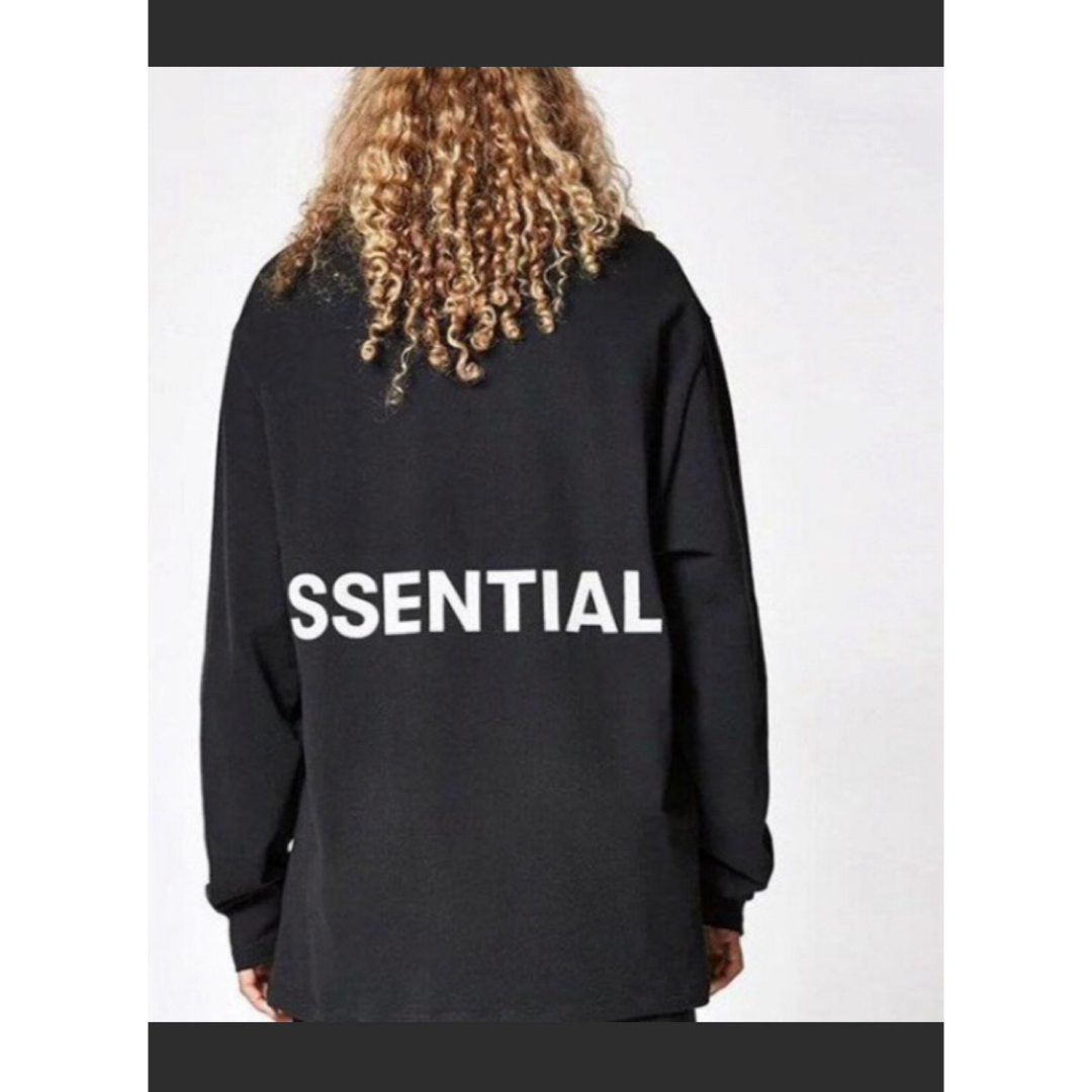 FEAR OF GOD(フィアオブゴッド)のESSENTIALS バックロゴロンT メンズのトップス(Tシャツ/カットソー(七分/長袖))の商品写真