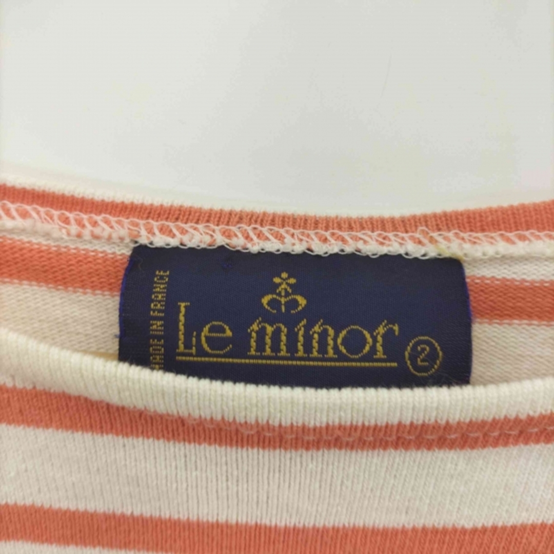 Le Minor(ルミノア)のLe minor(ルミノア) ボーダー 長袖 バスクシャツ レディース トップス レディースのトップス(カットソー(長袖/七分))の商品写真
