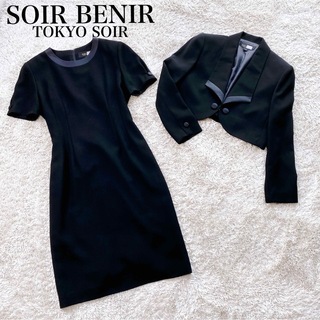 SOIR BENIR - ソワールべニール 東京ソワール ワンピース セットアップ ブラックフォーマル