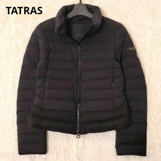 タトラス(TATRAS)のタトラス　VARENA　ダウンジャケット　切り替えデザイン　ブラック　01サイズ(ダウンジャケット)