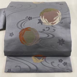 名古屋帯 美品 名品 正絹 【中古】(帯)