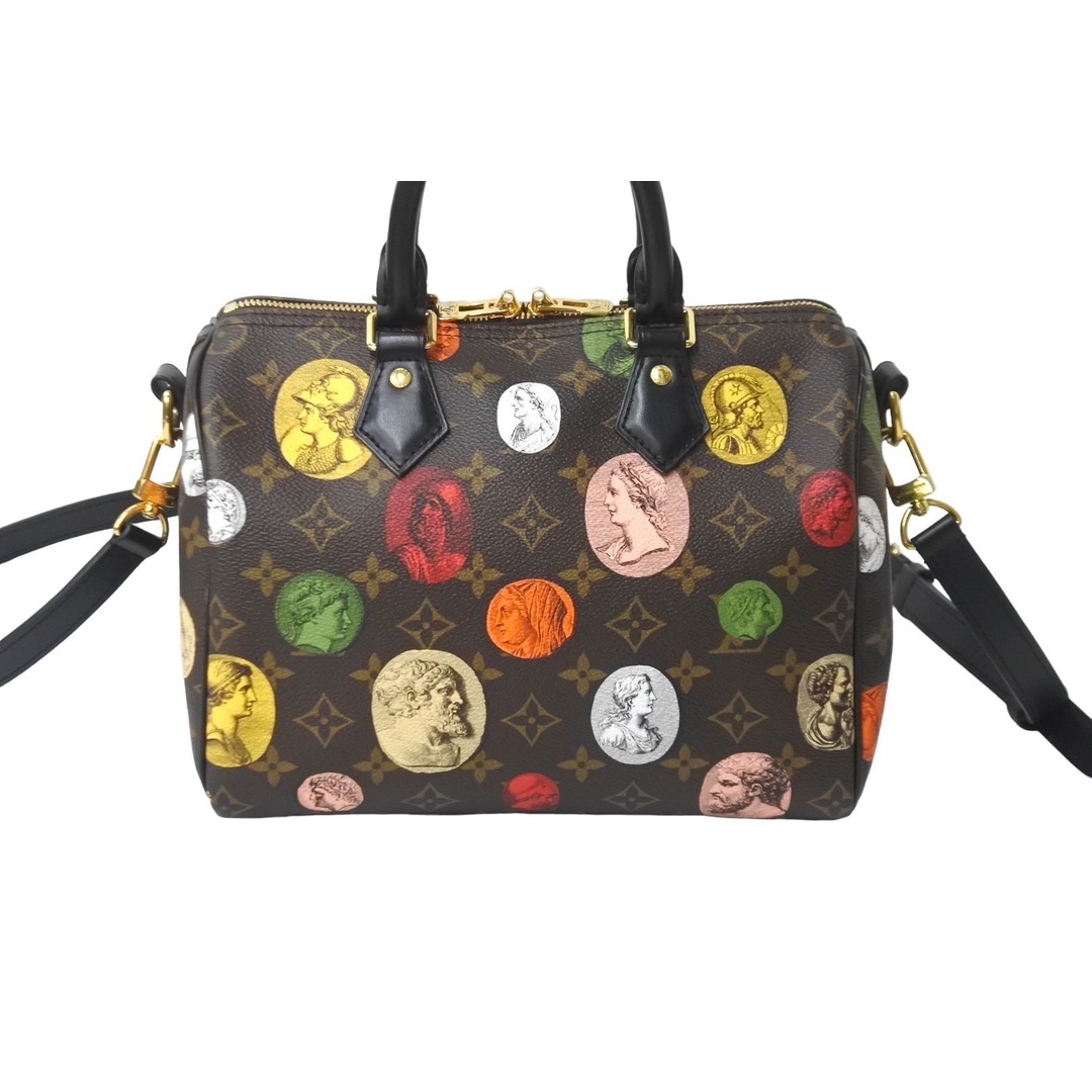 LOUIS VUITTON(ルイヴィトン)のLOUIS VUITTON ルイヴィトン スピーディ バンドリエール25 M45910 モノグラム カメオ フォルナセッティ ブラウン 美品 中古 62407 レディースのバッグ(ハンドバッグ)の商品写真