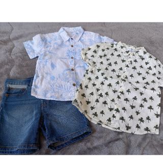 新品未使用 ZARA 3点セット 98センチ 子供 半袖 シャツ(Tシャツ/カットソー)