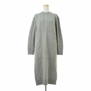 セオリー(theory)の【Theory】ROYAL WOOL CABLE DRESS 長袖ワンピース(ひざ丈ワンピース)