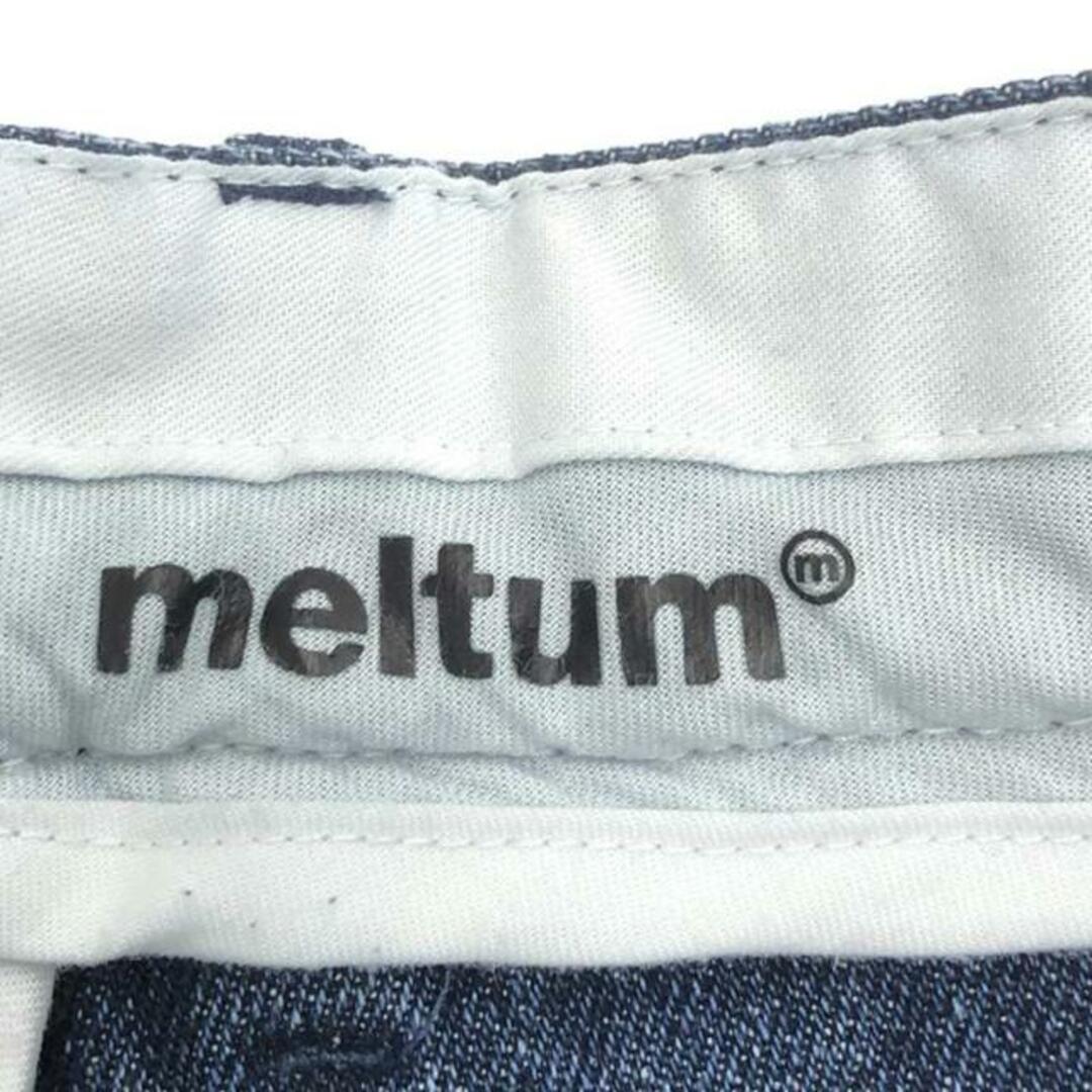 【新品】  meltum / メルタム | 2tuck Tapered Denim 2タックテーパードデニムパンツ | 3 | ブルー | メンズ メンズのパンツ(その他)の商品写真