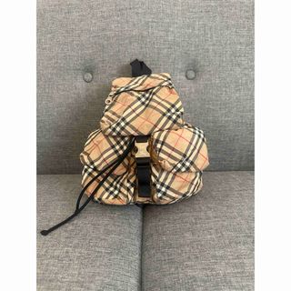 バーバリー(BURBERRY)のバーバリー チェック ミニリュック(リュック/バックパック)