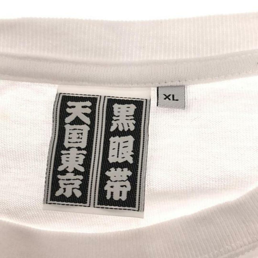 WACKO MARIA(ワコマリア)のWACKO MARIA / ワコマリア | × BlackEyePatch / ブラックアイパッチ CREW NECK T-SHIRT ( TYPE-2 ) / プリントTシャツ | XL | ホワイト | メンズ メンズのトップス(Tシャツ/カットソー(半袖/袖なし))の商品写真