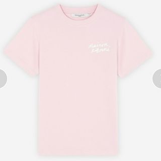 メゾンキツネ(MAISON KITSUNE')の新品☆ミニハンドライティングクラシックTシャツ　メゾンキツネ(Tシャツ(半袖/袖なし))