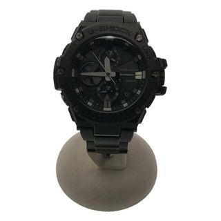 ジーショック(G-SHOCK)の【美品】  G-SHOCK / ジーショック | GST-B100X-1AJF G-STEEL Bluetooth タフソーラー モバイルリンク 腕時計 | ブラック | メンズ(腕時計(デジタル))