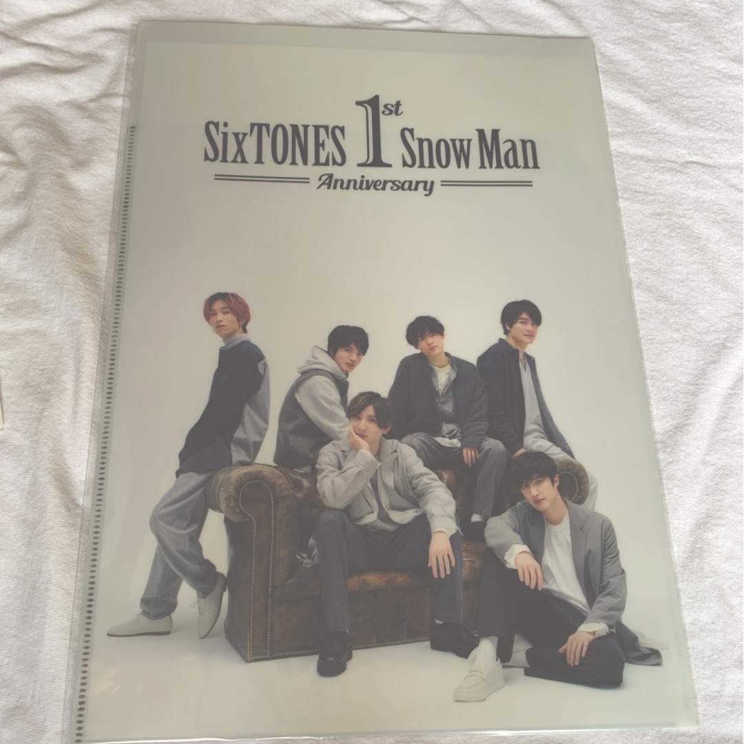 Snow Man(スノーマン)のSnowMan SixTONES 1st Anniversary グッズ エンタメ/ホビーのタレントグッズ(アイドルグッズ)の商品写真