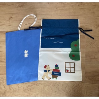 familiar - ファミリア　ギフトバッグ　ラッピング　プレゼント　ショップ袋　包装　出産祝い