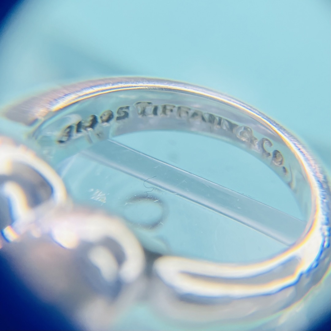 Tiffany & Co.(ティファニー)の【良品 正規品】 ティファニー ドアノッカー ハート シルバーリング 指輪 6号 レディースのアクセサリー(リング(指輪))の商品写真