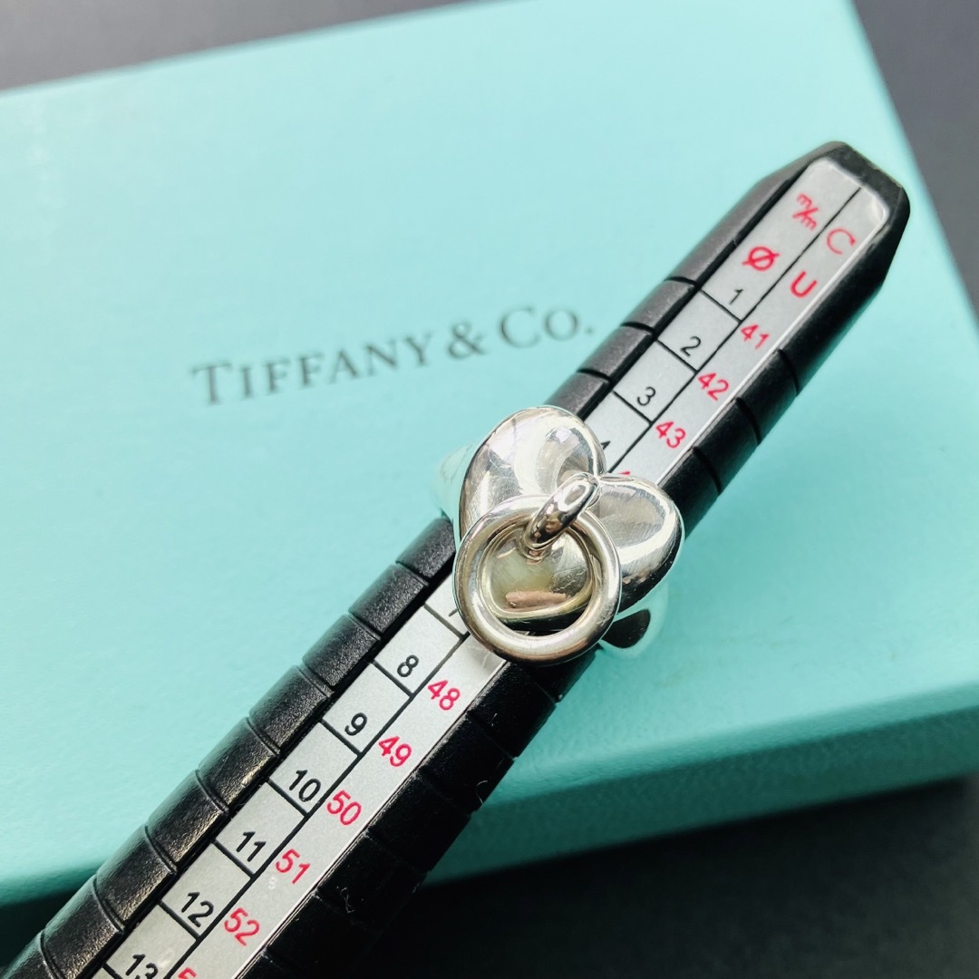 Tiffany & Co.(ティファニー)の【良品 正規品】 ティファニー ドアノッカー ハート シルバーリング 指輪 6号 レディースのアクセサリー(リング(指輪))の商品写真